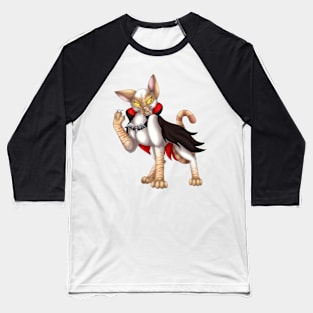 VampiCat: Red Lynx Point Baseball T-Shirt